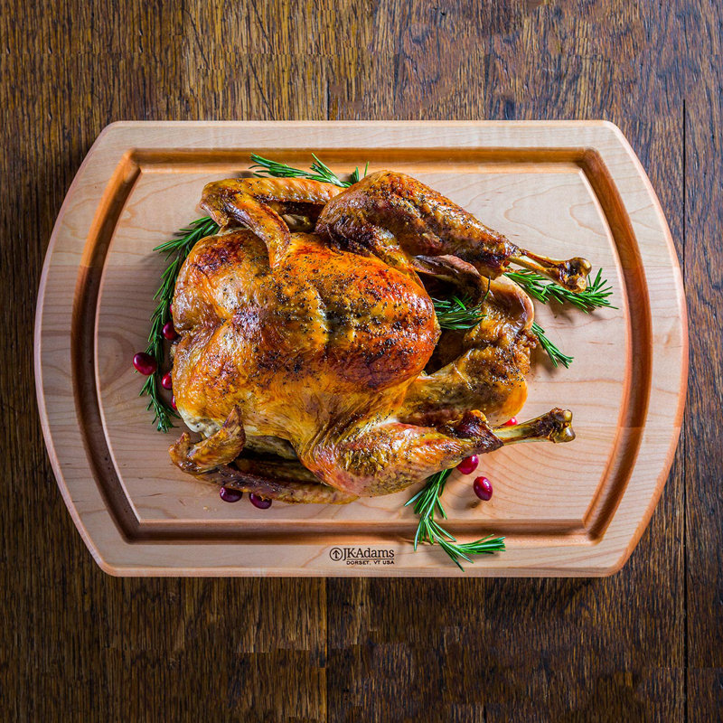 J.K. Adams Reversible Maple Carving Board & Reviews Wayfair